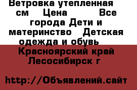 Ветровка утепленная 128см  › Цена ­ 300 - Все города Дети и материнство » Детская одежда и обувь   . Красноярский край,Лесосибирск г.